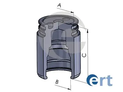 Kolben, Bremssattel Hinterachse ERT 150763-C