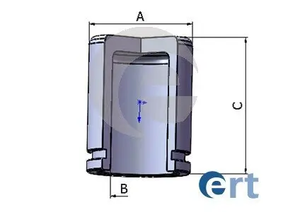 Kolben, Bremssattel ERT 150787-C