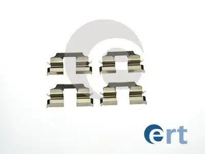 Zubehörsatz, Scheibenbremsbelag Hinterachse ERT 420040