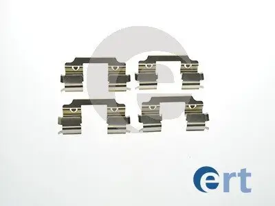 Zubehörsatz, Scheibenbremsbelag Vorderachse ERT 420055