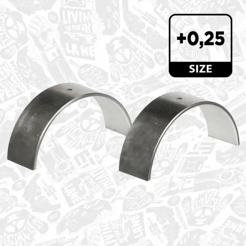 Pleuellagersatz ET ENGINETEAM LP007025 Bild Pleuellagersatz ET ENGINETEAM LP007025