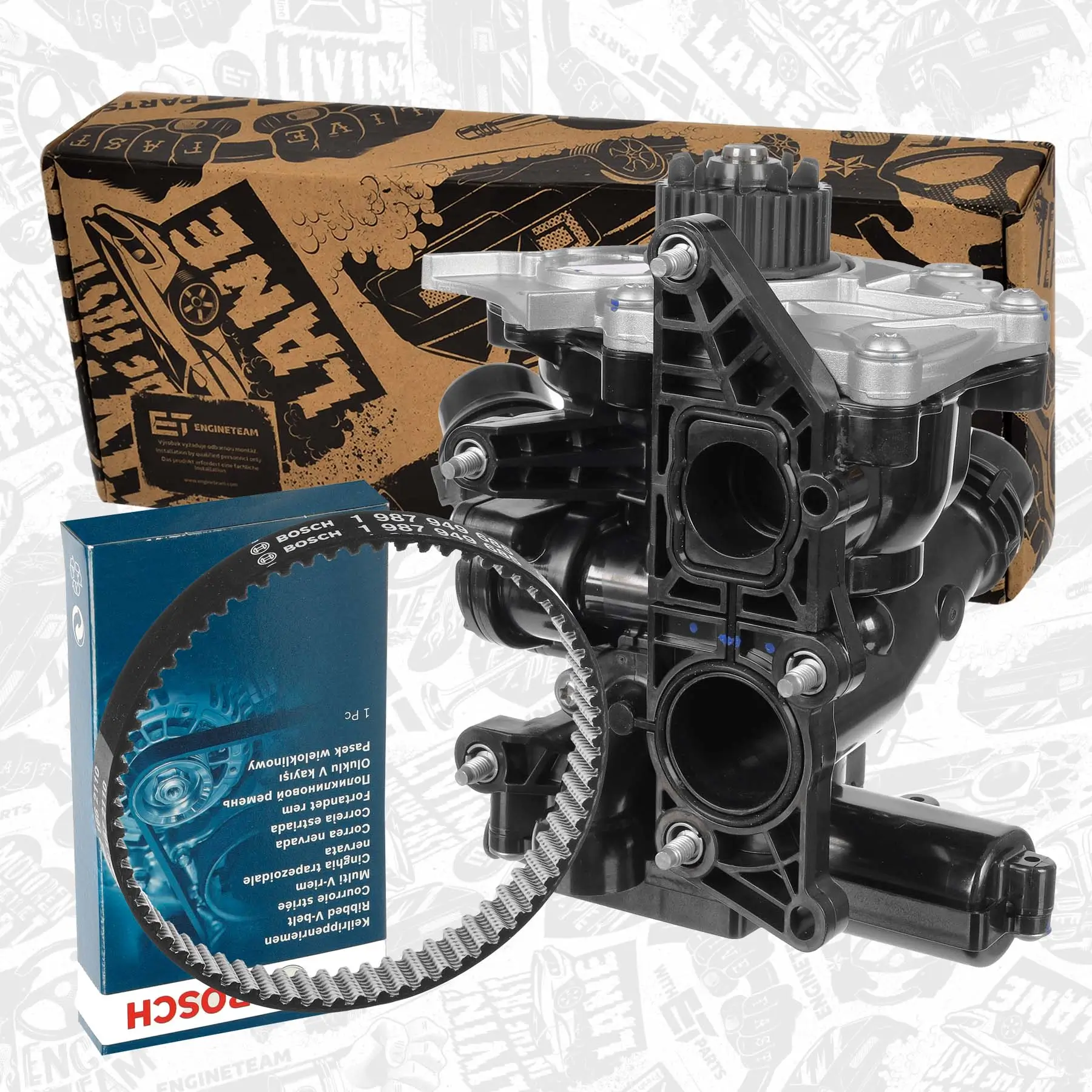 Wasserpumpe, Motorkühlung ET ENGINETEAM PW0027