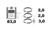 Kolbenringsatz ET ENGINETEAM R1002700 Bild Kolbenringsatz ET ENGINETEAM R1002700