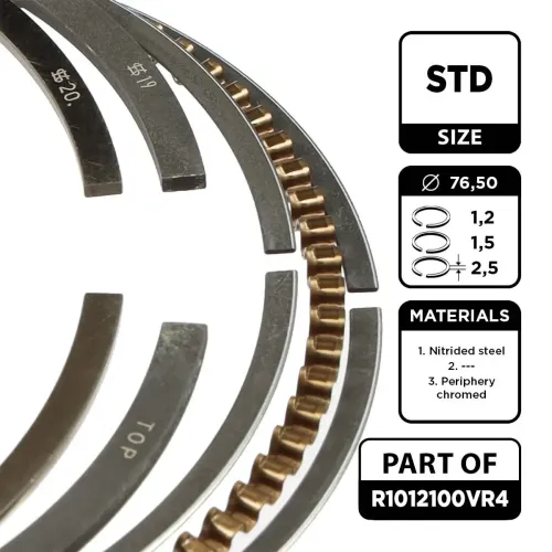 Kolbenringsatz ET ENGINETEAM R1012100VR4 Bild Kolbenringsatz ET ENGINETEAM R1012100VR4