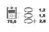 Kolbenringsatz ET ENGINETEAM R4000100 Bild Kolbenringsatz ET ENGINETEAM R4000100