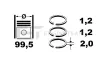 Kolbenringsatz ET ENGINETEAM R4000700