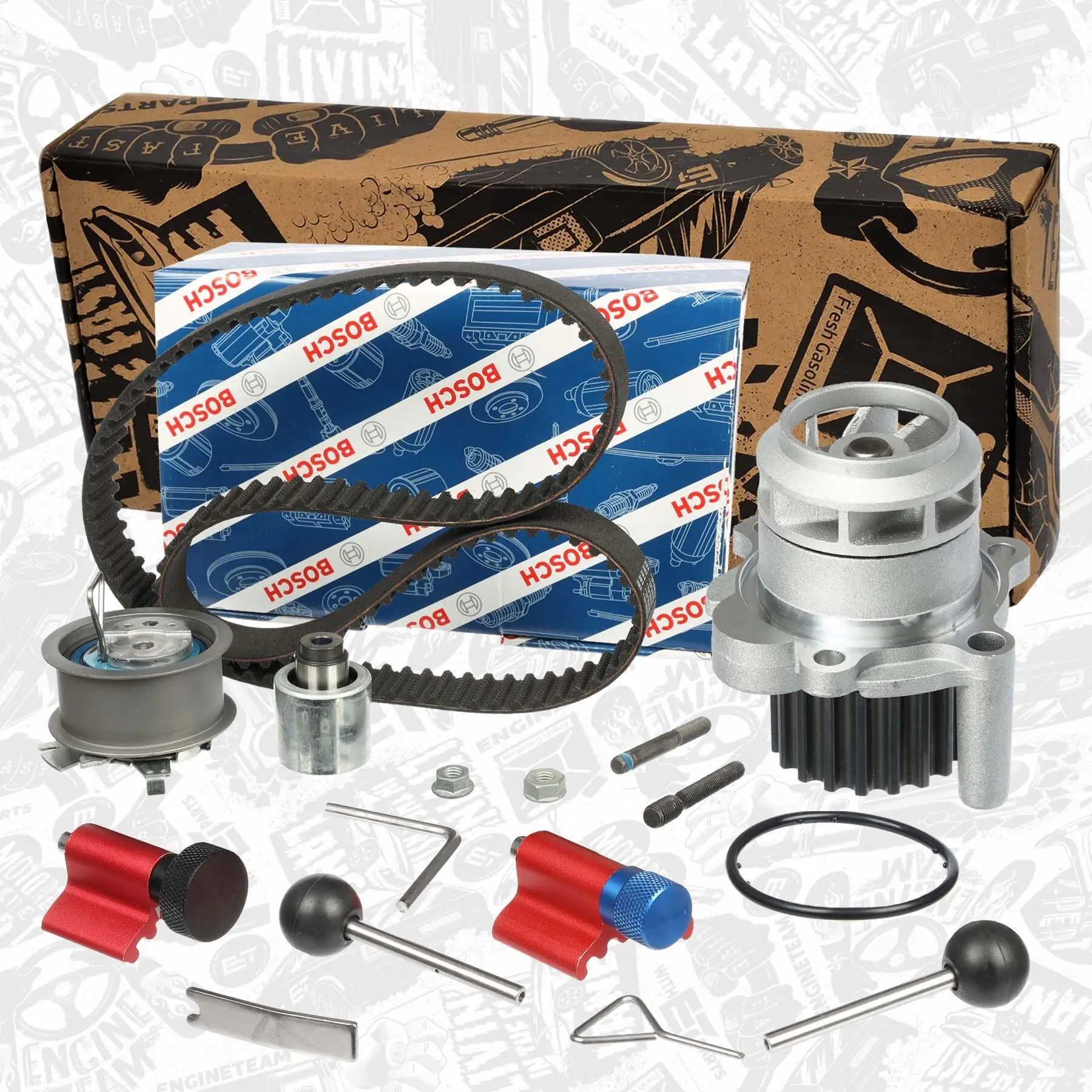 Wasserpumpe + Zahnriemensatz ET ENGINETEAM RM0012VR4
