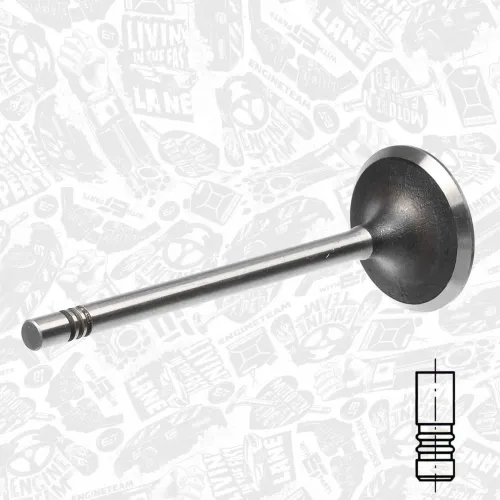 Einlassventil Einlassseite ET ENGINETEAM VI0114 Bild Einlassventil Einlassseite ET ENGINETEAM VI0114