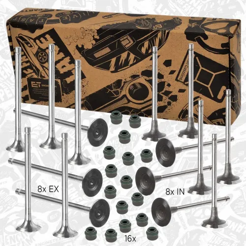 Ventilsatz, Einlass-/Auslassventil ET ENGINETEAM VS0011 Bild Ventilsatz, Einlass-/Auslassventil ET ENGINETEAM VS0011