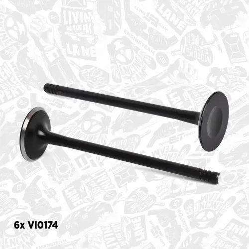 Ventilsatz, Einlass-/Auslassventil Einlassseite Auslassseite ET ENGINETEAM VS0025 Bild Ventilsatz, Einlass-/Auslassventil Einlassseite Auslassseite ET ENGINETEAM VS0025