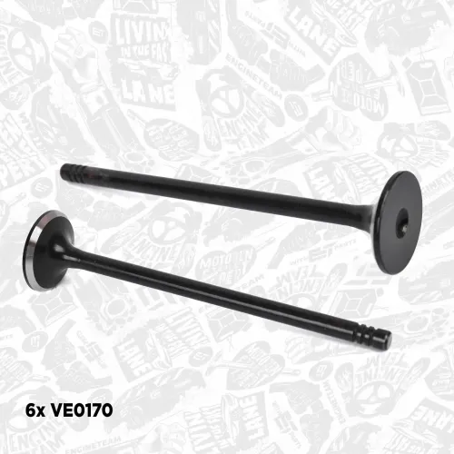 Ventilsatz, Einlass-/Auslassventil Einlassseite Auslassseite ET ENGINETEAM VS0025 Bild Ventilsatz, Einlass-/Auslassventil Einlassseite Auslassseite ET ENGINETEAM VS0025