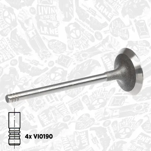 Ventilsatz, Einlass-/Auslassventil Einlassseite Auslassseite ET ENGINETEAM VS0032 Bild Ventilsatz, Einlass-/Auslassventil Einlassseite Auslassseite ET ENGINETEAM VS0032