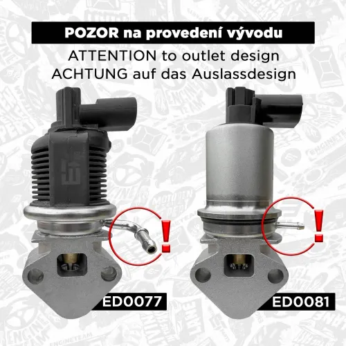 AGR-Ventil ET ENGINETEAM ED0077 Bild AGR-Ventil ET ENGINETEAM ED0077