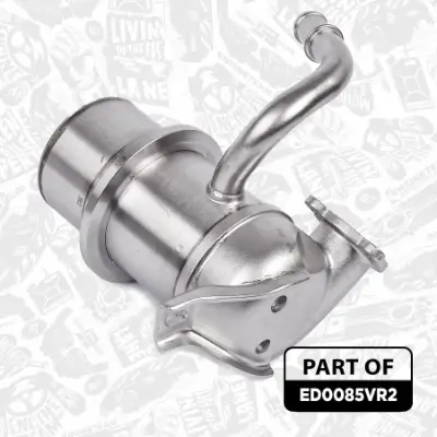 Kühler, Abgasrückführung 12 V ET ENGINETEAM ED0085VR2 Bild Kühler, Abgasrückführung 12 V ET ENGINETEAM ED0085VR2