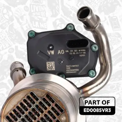Kühler, Abgasrückführung 12 V ET ENGINETEAM ED0085VR3 Bild Kühler, Abgasrückführung 12 V ET ENGINETEAM ED0085VR3