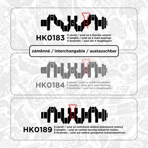 Reparatursatz, Kurbelwelle ET ENGINETEAM HK0194 Bild Reparatursatz, Kurbelwelle ET ENGINETEAM HK0194