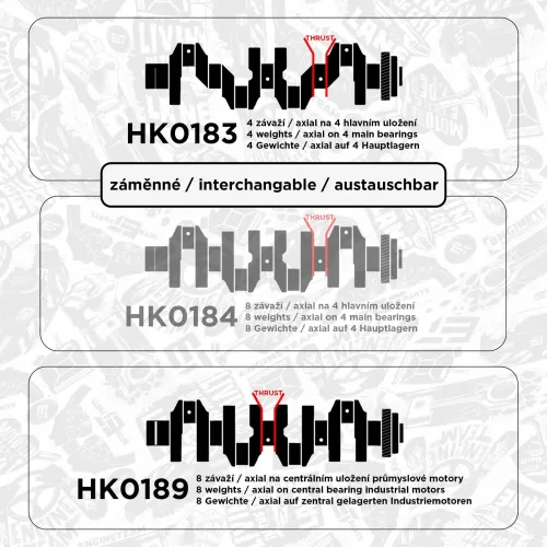 Reparatursatz, Kurbelwelle ET ENGINETEAM HK0194VR1 Bild Reparatursatz, Kurbelwelle ET ENGINETEAM HK0194VR1