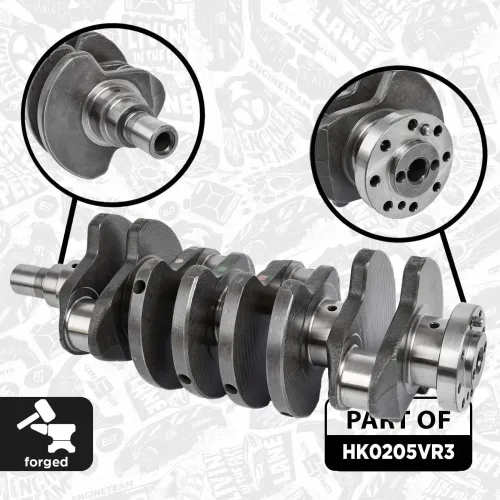 Reparatursatz, Kurbelwelle ET ENGINETEAM HK0205VR3 Bild Reparatursatz, Kurbelwelle ET ENGINETEAM HK0205VR3