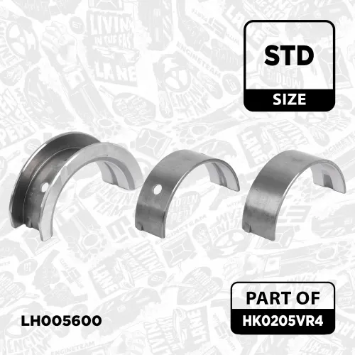 Reparatursatz, Kurbelwelle ET ENGINETEAM HK0205VR4 Bild Reparatursatz, Kurbelwelle ET ENGINETEAM HK0205VR4