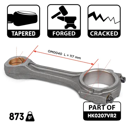 Reparatursatz, Kurbelwelle ET ENGINETEAM HK0207VR2 Bild Reparatursatz, Kurbelwelle ET ENGINETEAM HK0207VR2