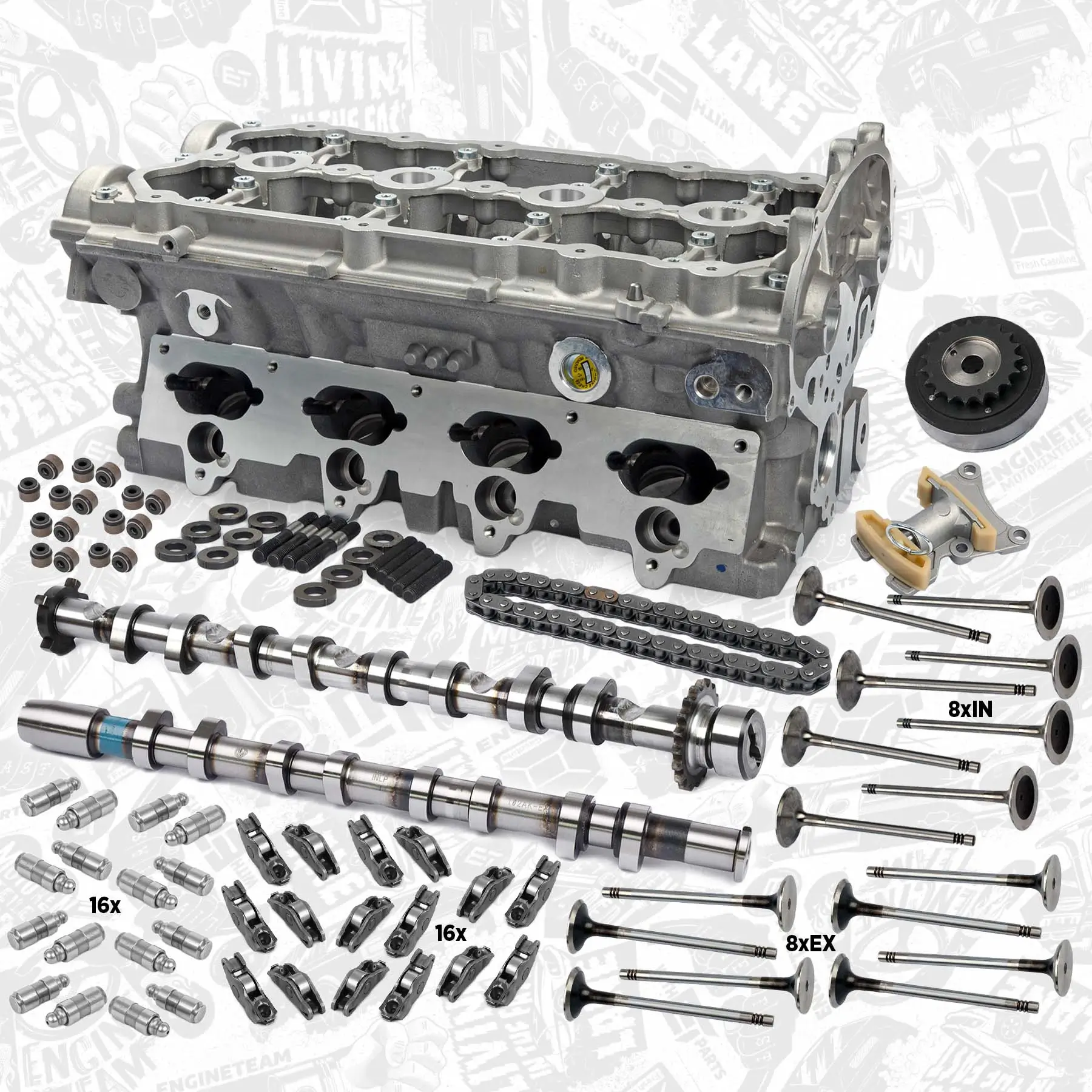 Reparatursatz, Zylinderkopf ET ENGINETEAM HL0109VR3