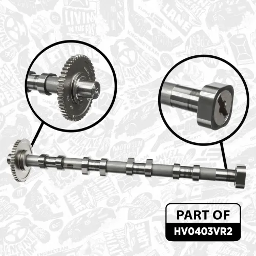 Reparatursatz, Lagerbock-Nockenwelle Einlassseite Auslassseite ET ENGINETEAM HV0403VR2 Bild Reparatursatz, Lagerbock-Nockenwelle Einlassseite Auslassseite ET ENGINETEAM HV0403VR2