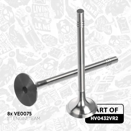 Nockenwellensatz Einlassseite Auslassseite ET ENGINETEAM HV0432VR2 Bild Nockenwellensatz Einlassseite Auslassseite ET ENGINETEAM HV0432VR2