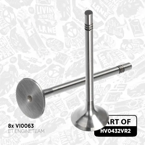 Nockenwellensatz Einlassseite Auslassseite ET ENGINETEAM HV0432VR2 Bild Nockenwellensatz Einlassseite Auslassseite ET ENGINETEAM HV0432VR2