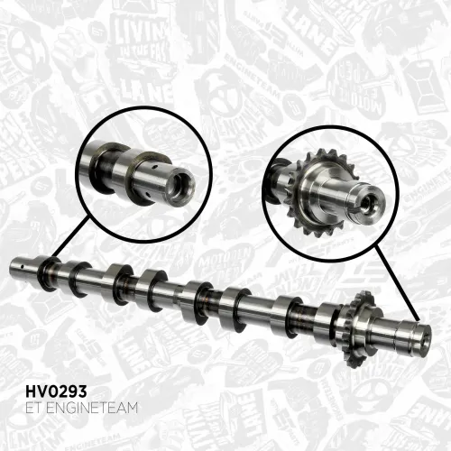 Nockenwellensatz Einlassseite Auslassseite ET ENGINETEAM HV0444 Bild Nockenwellensatz Einlassseite Auslassseite ET ENGINETEAM HV0444