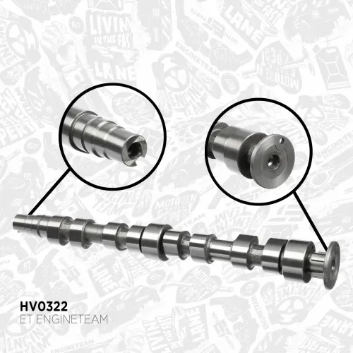 Nockenwellensatz Einlassseite Auslassseite ET ENGINETEAM HV0446 Bild Nockenwellensatz Einlassseite Auslassseite ET ENGINETEAM HV0446