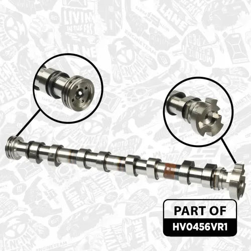 Nockenwellensatz Einlassseite Auslassseite ET ENGINETEAM HV0456VR1 Bild Nockenwellensatz Einlassseite Auslassseite ET ENGINETEAM HV0456VR1