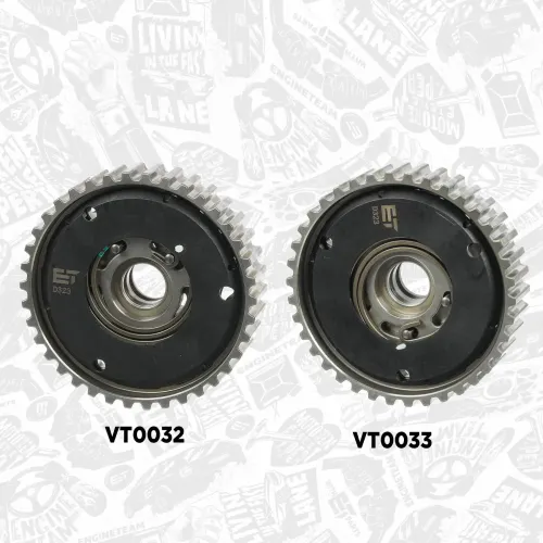 Nockenwellensatz Einlassseite Auslassseite ET ENGINETEAM HV0457 Bild Nockenwellensatz Einlassseite Auslassseite ET ENGINETEAM HV0457