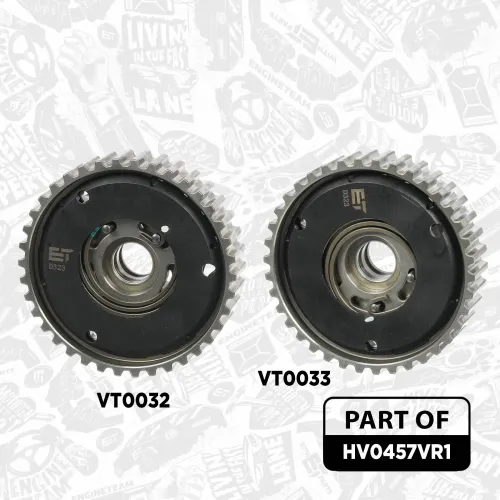 Nockenwellensatz Einlassseite Auslassseite ET ENGINETEAM HV0457VR1 Bild Nockenwellensatz Einlassseite Auslassseite ET ENGINETEAM HV0457VR1