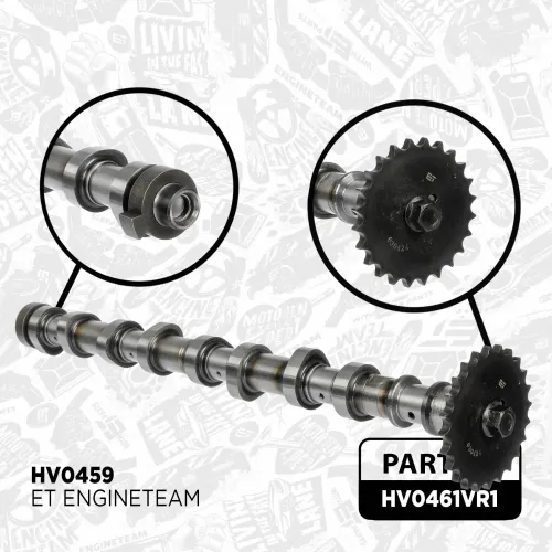 Nockenwellensatz Einlassseite Auslassseite ET ENGINETEAM HV0461VR1 Bild Nockenwellensatz Einlassseite Auslassseite ET ENGINETEAM HV0461VR1