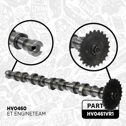Nockenwellensatz Einlassseite Auslassseite ET ENGINETEAM HV0461VR1 Bild Nockenwellensatz Einlassseite Auslassseite ET ENGINETEAM HV0461VR1