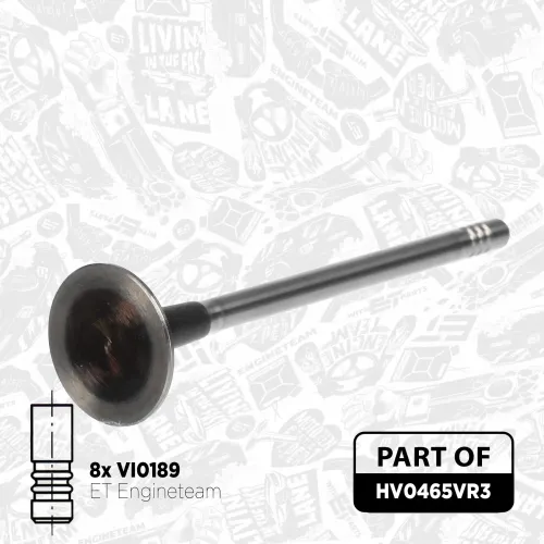 Nockenwellensatz Einlassseite Auslassseite ET ENGINETEAM HV0465VR3 Bild Nockenwellensatz Einlassseite Auslassseite ET ENGINETEAM HV0465VR3