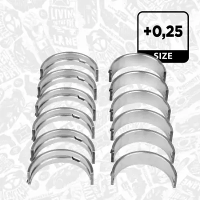 Kurbelwellenlagersatz ET ENGINETEAM LH002825 Bild Kurbelwellenlagersatz ET ENGINETEAM LH002825