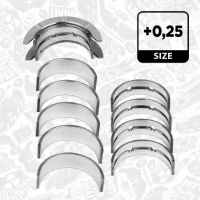 Kurbelwellenlagersatz ET ENGINETEAM LH003525 Bild Kurbelwellenlagersatz ET ENGINETEAM LH003525