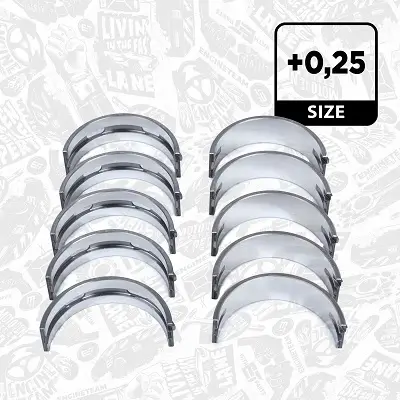 Distanzscheibe, Kurbelwelle ET ENGINETEAM LA001300