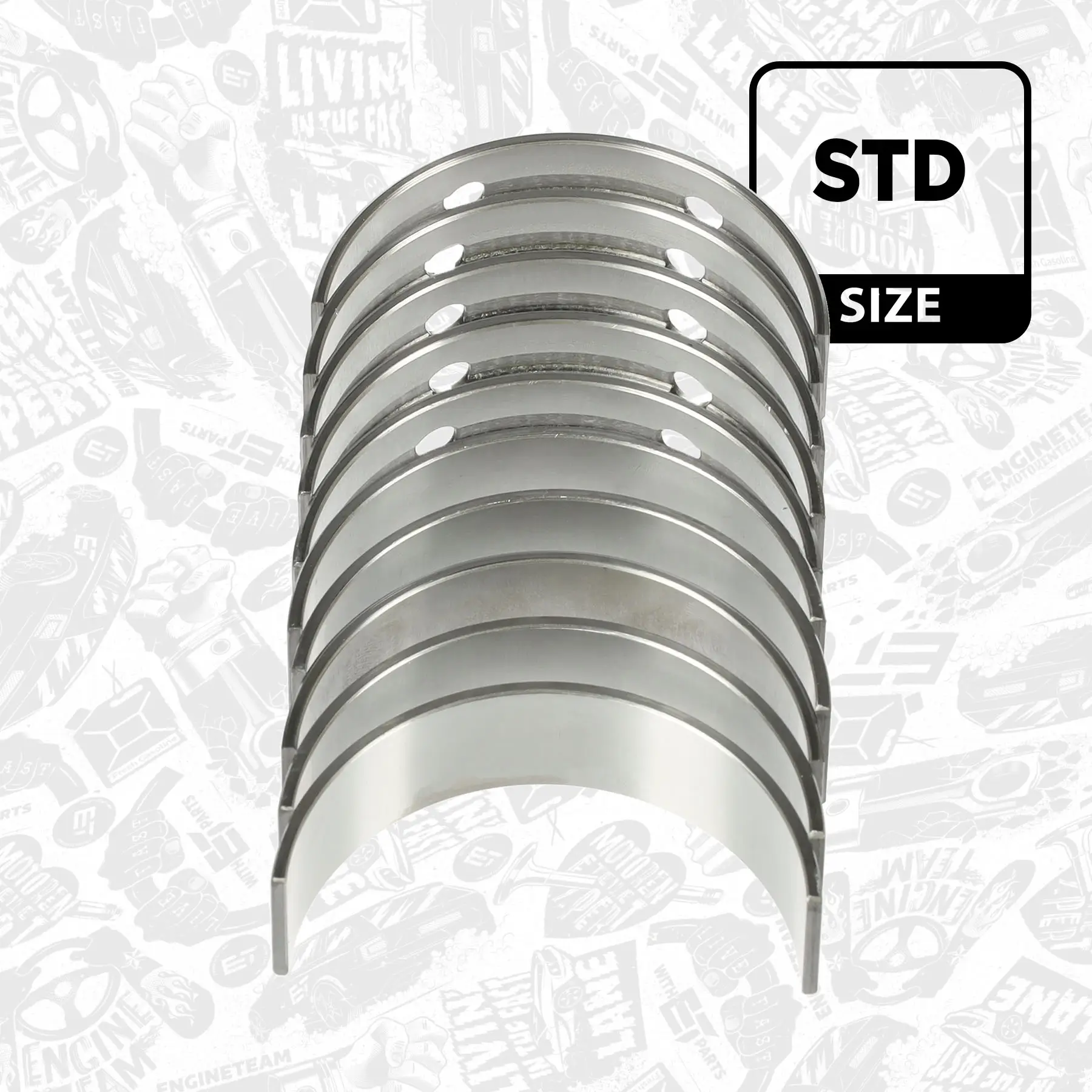 Kurbelwellenlagersatz ET ENGINETEAM LH006300