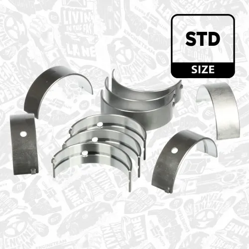 Kurbelwellenlagersatz ET ENGINETEAM LH006800 Bild Kurbelwellenlagersatz ET ENGINETEAM LH006800