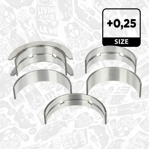 Kurbelwellenlagersatz ET ENGINETEAM LH007225 Bild Kurbelwellenlagersatz ET ENGINETEAM LH007225