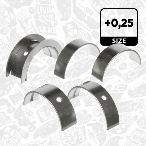 Kurbelwellenlagersatz ET ENGINETEAM LH007225 Bild Kurbelwellenlagersatz ET ENGINETEAM LH007225