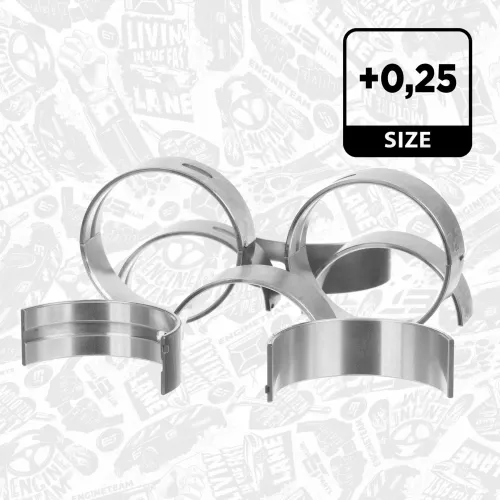 Kurbelwellenlagersatz ET ENGINETEAM LH007325 Bild Kurbelwellenlagersatz ET ENGINETEAM LH007325