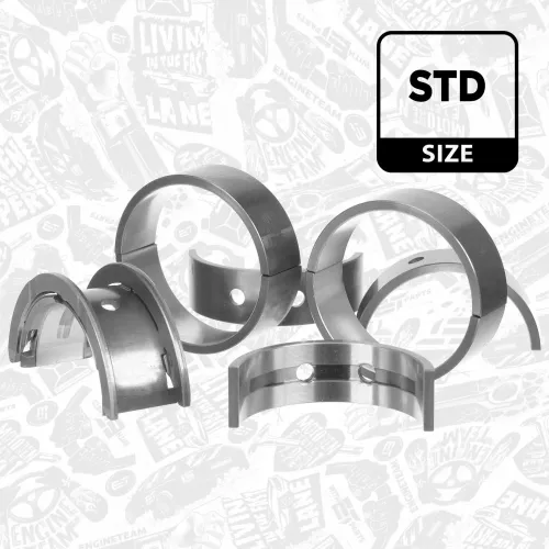 Kurbelwellenlagersatz ET ENGINETEAM LH007400 Bild Kurbelwellenlagersatz ET ENGINETEAM LH007400