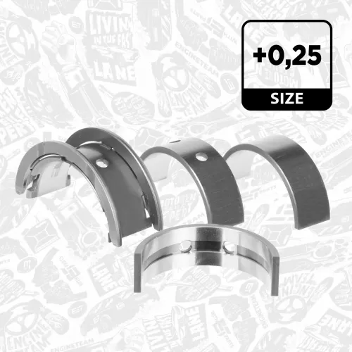 Kurbelwellenlagersatz ET ENGINETEAM LH007425 Bild Kurbelwellenlagersatz ET ENGINETEAM LH007425