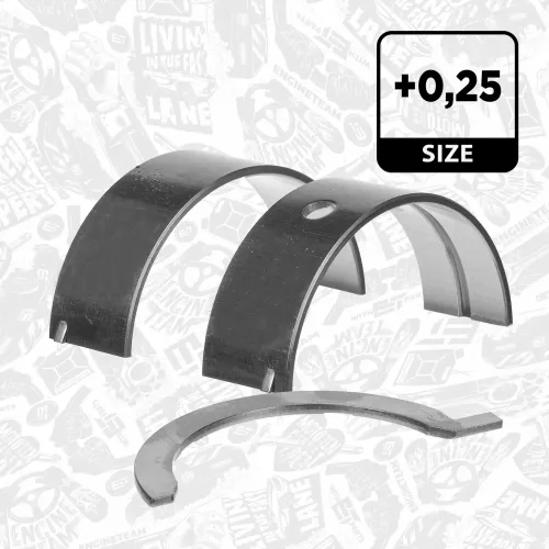 Kurbelwellenlagersatz ET ENGINETEAM LH007625 Bild Kurbelwellenlagersatz ET ENGINETEAM LH007625