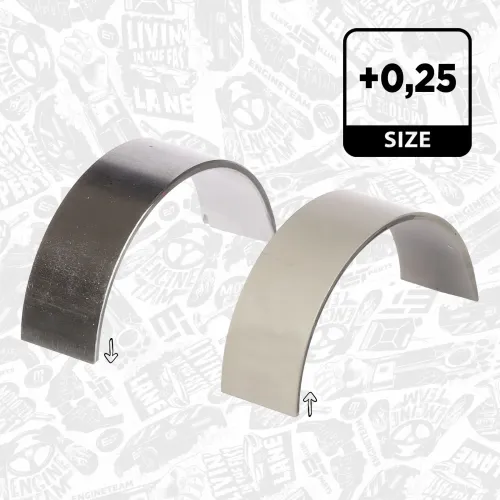 Pleuellagersatz ET ENGINETEAM LP005125 Bild Pleuellagersatz ET ENGINETEAM LP005125