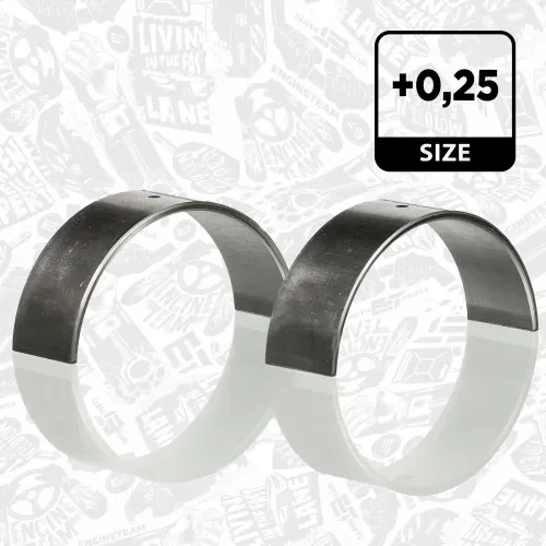 Pleuellagersatz ET ENGINETEAM LP007025 Bild Pleuellagersatz ET ENGINETEAM LP007025