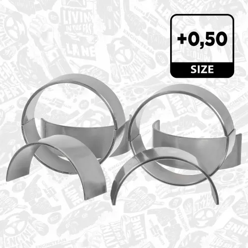 Pleuellagersatz ET ENGINETEAM LP007550 Bild Pleuellagersatz ET ENGINETEAM LP007550